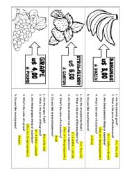 English Worksheet: Flash Cards (oral activity)