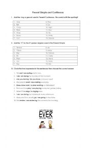 English Worksheet: Adding 