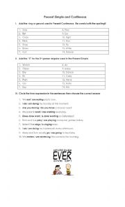 English Worksheet: Adding 