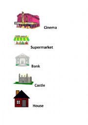 English Worksheet: buildings