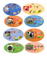 English Worksheet: Must-Mustnt pets and food