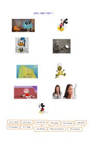 English Worksheet: FEELINGS