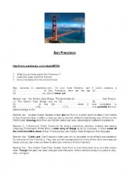 English Worksheet: San Francisco