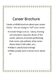 English Worksheet: Career Cluster Powerpoint