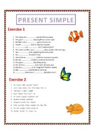 English Worksheet: Present Simple