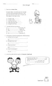 English Worksheet: HAVE GOT