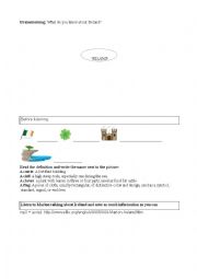 English Worksheet: Ireland