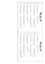 English Worksheet: Conjunctions