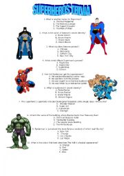 SUPERHEROES TRIVIA