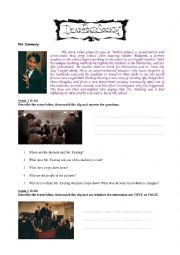 English Worksheet: Dead Poets Society