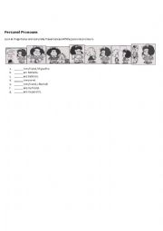 English Worksheet: Personal Pronouns