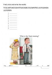 English Worksheet: The Smartest Giant in Town