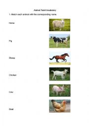 Animal farm vocabulary