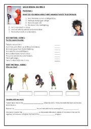 English Worksheet: BIG HERO 6