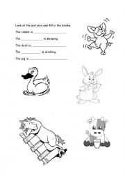 English Worksheet: Farm Animals