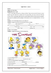 English Worksheet: Family Tree