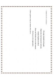 English Worksheet: Identify verbs