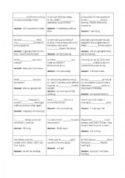 English Worksheet: Future Tenses Revision