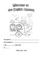 English Worksheet: Welcome back!