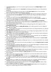 English Worksheet: Business Idioms