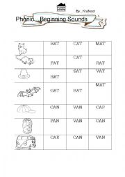 English Worksheet: Phonic