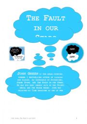 English Worksheet: The fault in our stars