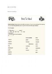English Worksheet: Daily life activities 
