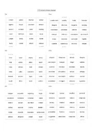 Word stress maze