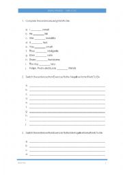 English Worksheet: SIMPLE PRESENT - VERB TO BE