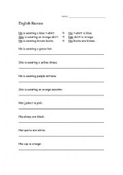 English Worksheet: Personal Pronouns and Possessive Adjectives