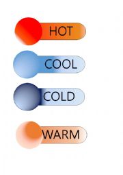 English Worksheet: Temperature Printable