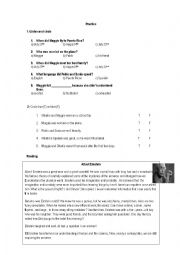 English Worksheet: practice