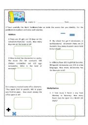 Math operations 