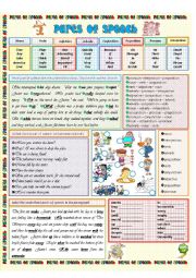 English Worksheet: Parts of Speech