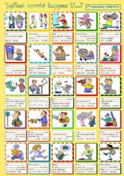 English Worksheet: What would happen if...