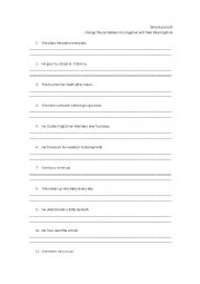 English Worksheet: Simple present