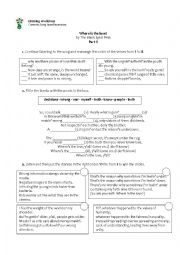 English Worksheet: Where Is The Love P2- Black Eyed Peas