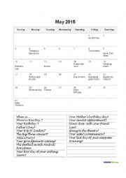 English Worksheet: Ordinals