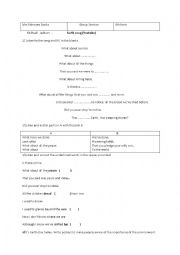 English Worksheet: Earth song /Mickael Jackson