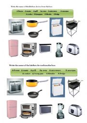 Kitchen devices