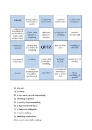 English Worksheet: Vocabulary Quiz (Travelling)