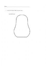 English Worksheet: Parts of the body: Mr Potatos face