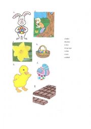 English Worksheet: Easter vocabulary