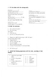 English Worksheet: SONG - WERE YOUNG