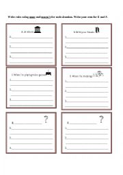 English Worksheet:  must and mustnt 