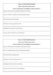 English Worksheet: Friends Episode: The One with all the resolutions
