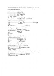 English Worksheet: Things I´ll never say