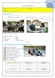 English Worksheet: English Exercise