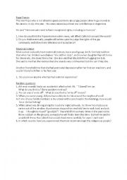 English Worksheet: conversation