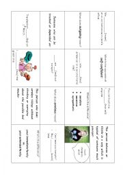 English Worksheet: Personality and future forms worksheet for English File 3 coursebook